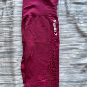 Gymshark workout leggings.
